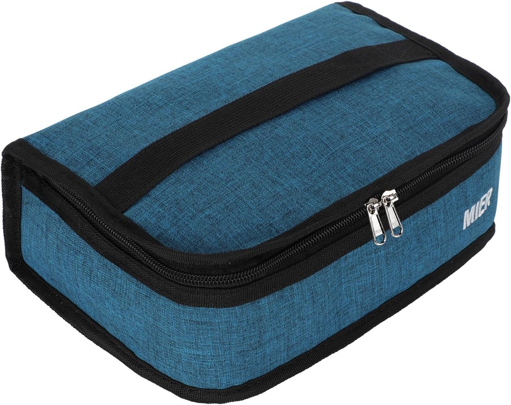 MIER Portable Thermal Insulated Cooler Bag Mini Lunch Bag for Kids, Ocean Depths