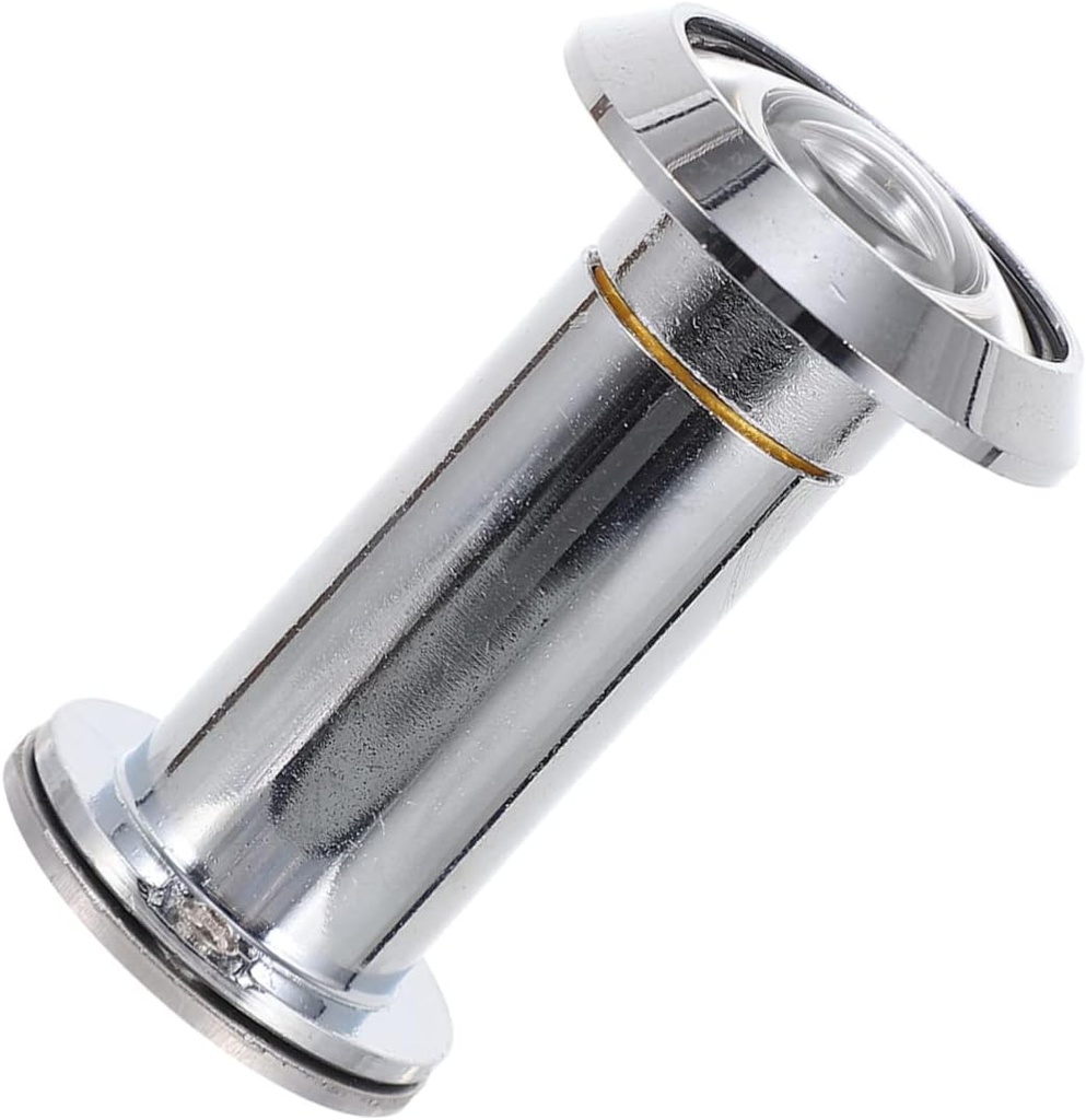 Safety Door Viewer with Privacy Cover Glass Lens Peephole for Home Hotel Office Wide Angle View Durable Construction