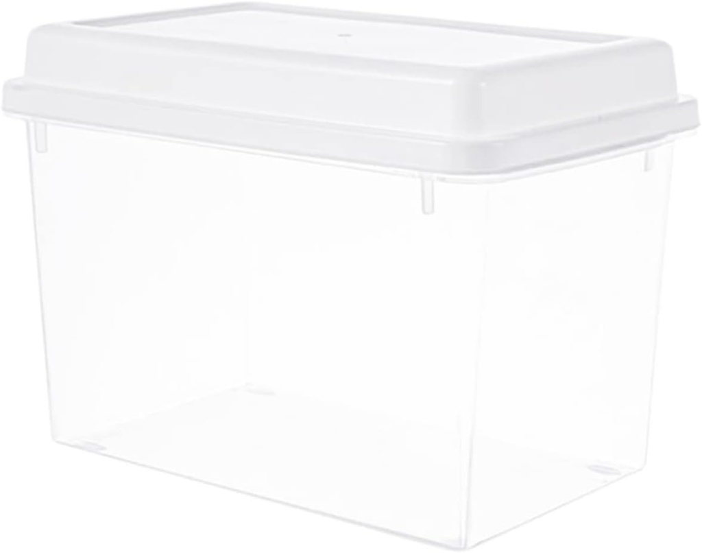 Food Storage Box with Lid Bread and Fruit Organizer Sealing Container for Kitchen and Refrigerator for Bread and Snack Storage