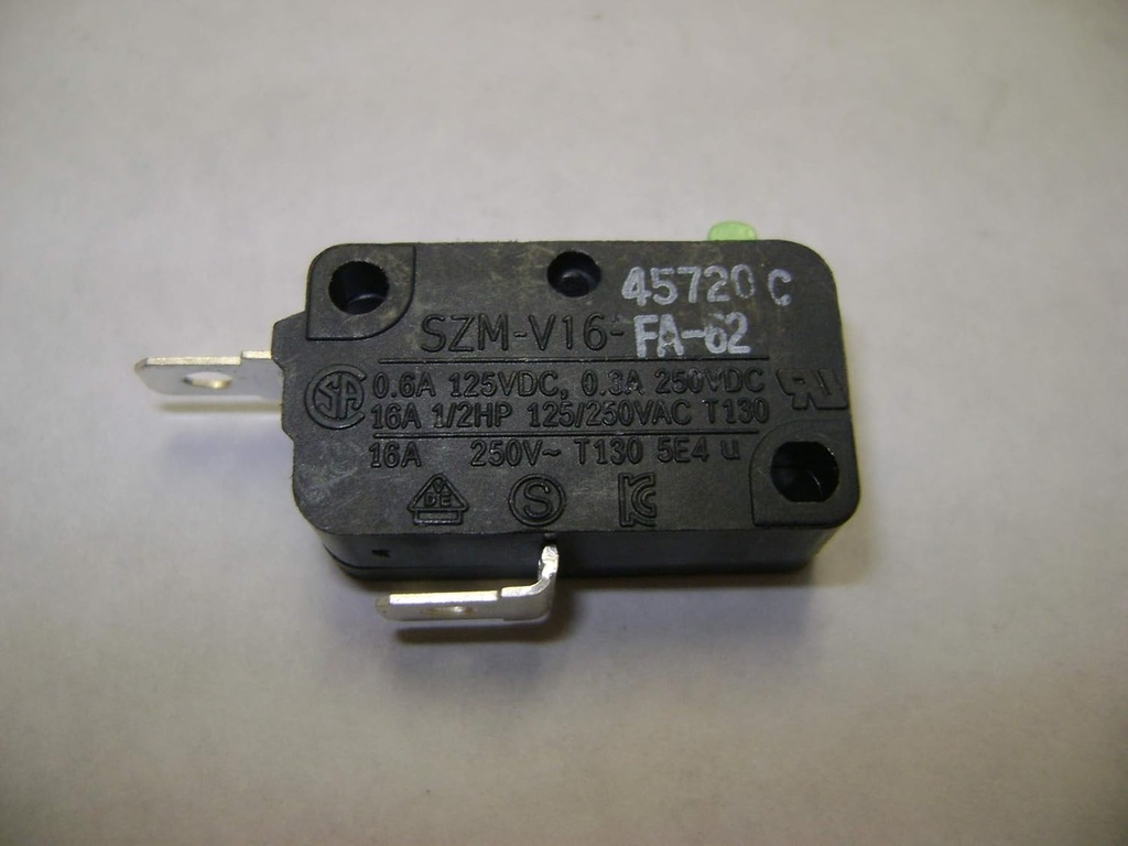 BRAND SZM-V16-FA-62 NORMALLY CLOSE MICROWAVE OVEN DOOR MICRO SWITCH FA62