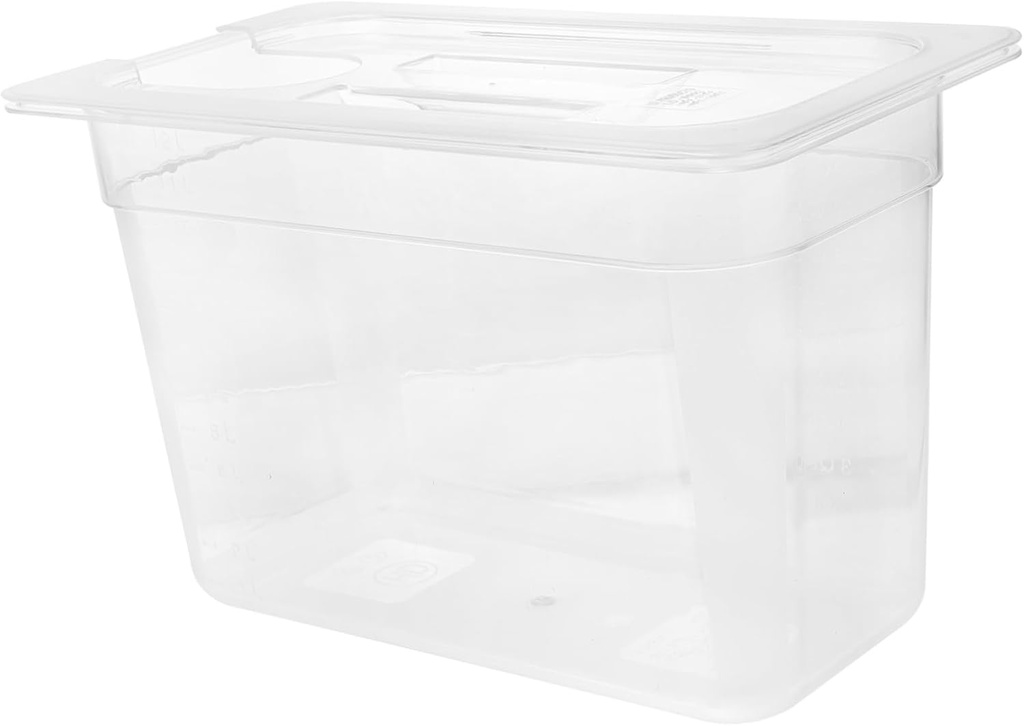 1pc Slow Cooker Container for Sous Vide Cooking Easy to Clean Minimize Heat Loss for Household Use