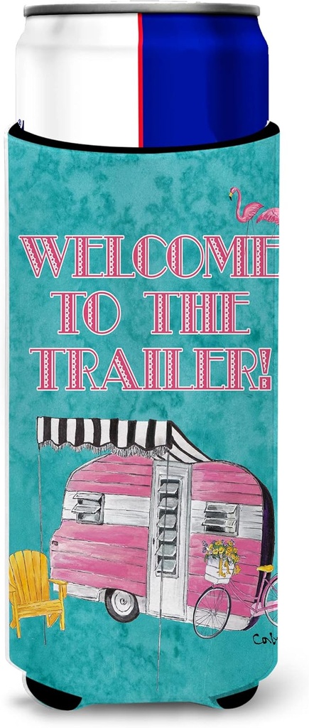 Welcome to the Trailer Retro Glamping Trailer Ultra Beverage Insulators for slim cans