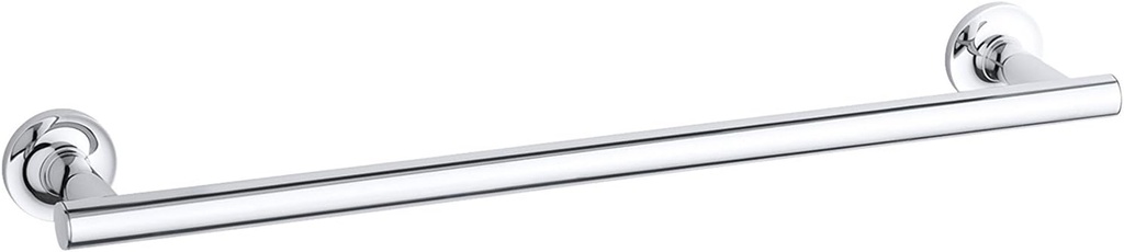 Kohler 14435-CP Purist® 18" Towel bar, Polished Chrome
