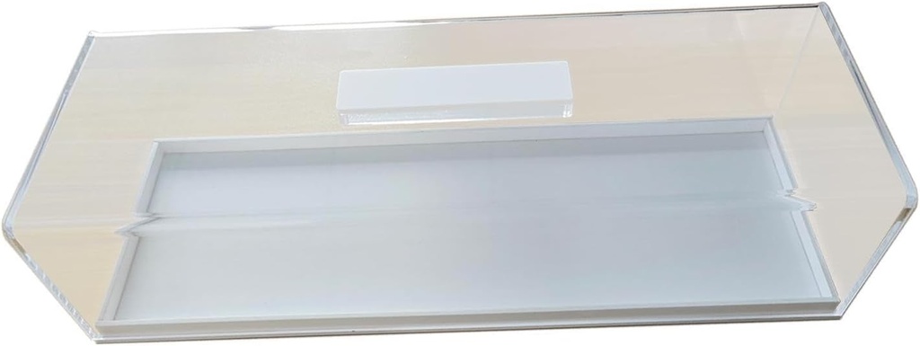 Acrylic Bread Box Cake Stand with Lid Bakery Pastry Display Case Serving Tray for Baby Shower Commercial Party Chips