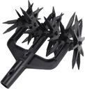 Rotation Cultivator Tiller Garden Cultivator Lawn Tiller Manual Replacement Gardening Hand Tool for Loosing and Mixing Soil