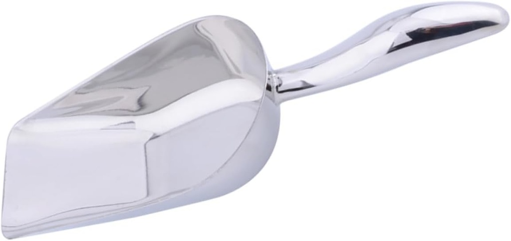 IMIKEYA Stainless Steel Ice Scoop Long Handle Multi-use Food Spade for Kitchen and Party for Candy Ice and Dry Ingredients