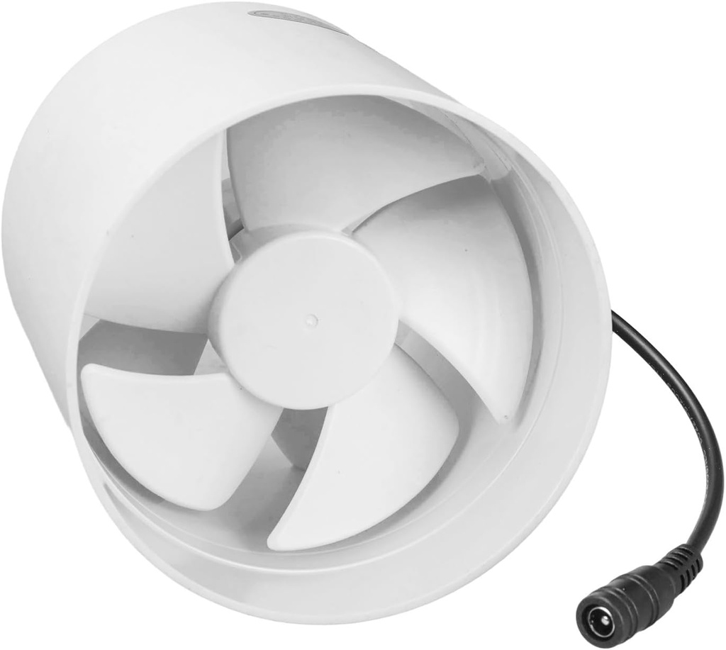 4 Inch Energy Saving Ventilation Fan Inline Channel Suitable for Workshop and Storage Rooms Basement Duct Adapter