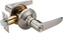 Wave Lever Keyed Entry Door Lock/Door Knob Hardware Wave Handle and Closet Lockset (802-ET)