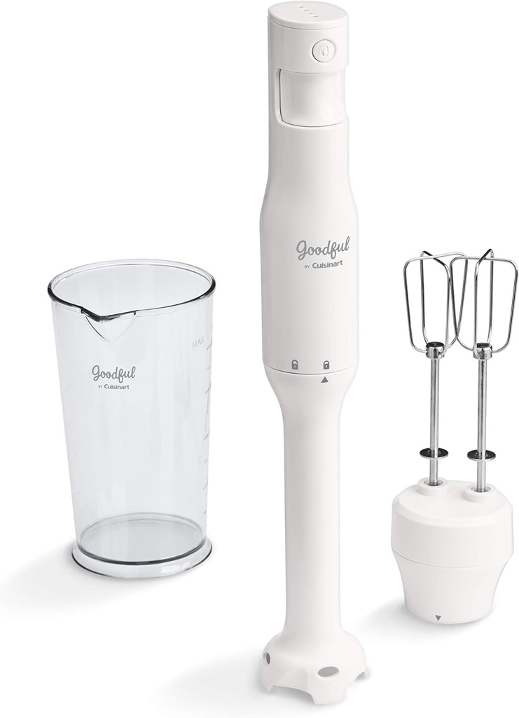 Goodful by Cuisinart Electric Hand Blender & Mixer, Goodful Collection, 400 Watts of Power, HB400GF