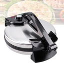 Non-Stick Pancake Maker, 1800W Electric Pita Making Machine, with LED Indicator, Double-Sided Heating, Make Perfect Chapati/Tortilla Easily