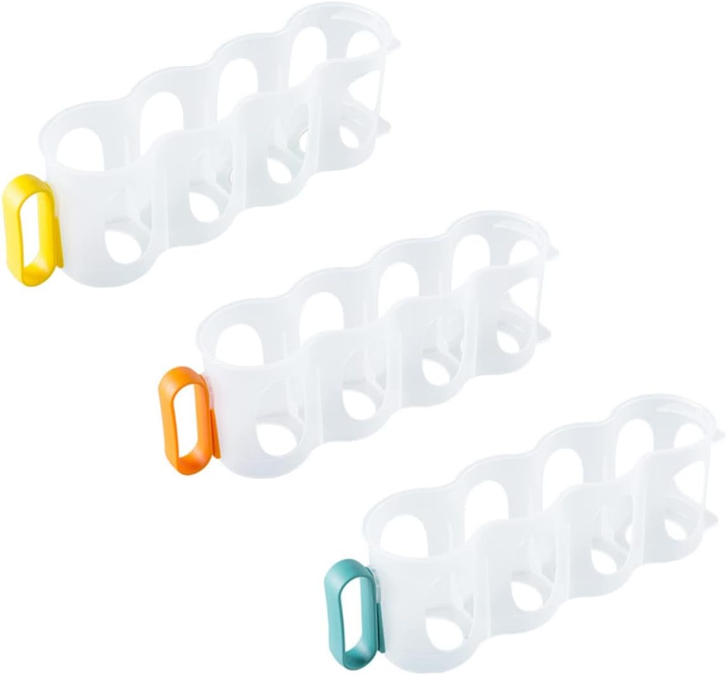 3pcs Soda Can Organizer for Refrigerator Space-saving Drink Can Storage Box Multi-use for Fridge Organization Keeps Neat and Tidy