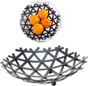 Hanging Fruit Basket Kitchen Fruit Holder for Kitchen Fruit Basket Stand Black European Design Fruit Bowl