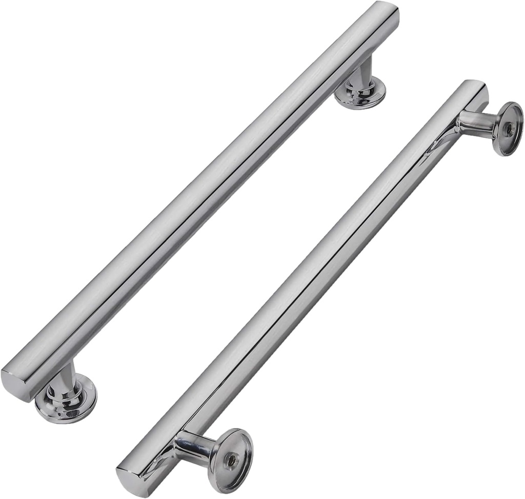 khtumeware 5 Pack 12 Inch(305mm) Brushed Satin Nickel Cabinet Pulls Kitchen Solid Heavy Duty Cabinet Pulls Kitchen Cabinet Hardware for Cupboard Drawer Handles Dresser Pulls