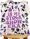 G2TUP Stock Show Tote Bag Stock Show Gifts In My Stock Show Era Gift Livestock Exhibition Shopping Bag