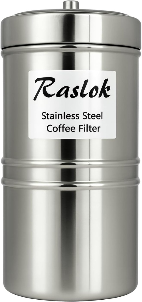 South Indian Coffee Maker | Convenient 5-6 Cup Coffee Maker | Decoction Maker Brewer Dripper,Stainless Steel Coffee Filter- 300ml