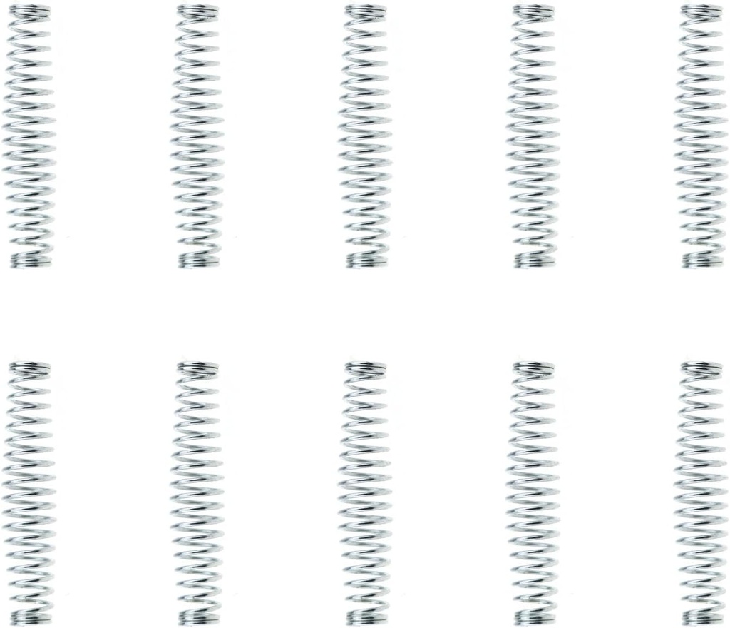 MEETOOT 10PCS Lawn Pruner Accessory Metal Pruner Replacement Spring Suitable for Pruning Shear and Lawn and Garden Shear