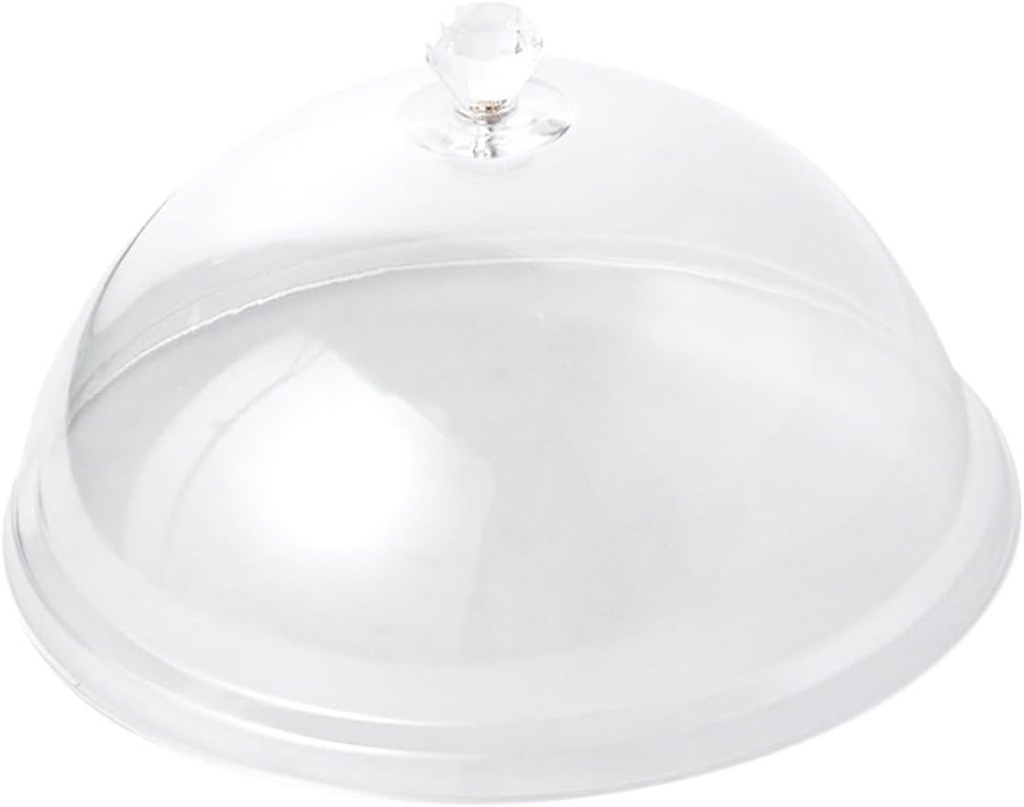 16cm Clear Acrylic Food Cover Cake Cover Kitchen Lid Easy to Use Heat and Freshness Retainer