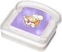 Reusable Sandwich Container Sealed Food Container Transparent Bread Box Food Portable Toast Sandwich Box A