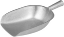 Aluminum Food Scoop Ergonomic Fry and Popcorn Shovel for Easy Serving Kitchen Bar and Restaurant Use and Easy to Clean