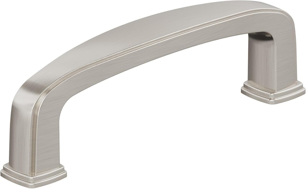 Amerock Franklin 3 inch (76mm) Center-to-Center Satin Nickel Cabinet Pull - 10 Pack