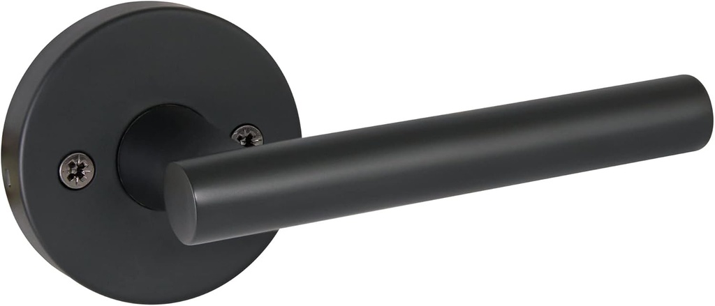 Design House 582601 Eastport Dummy Door Lever Matte Black
