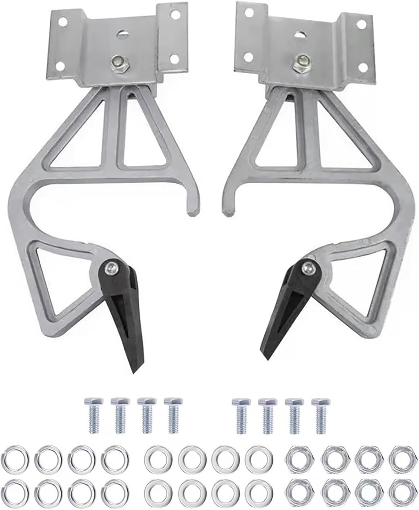 Extension Ladder Rung Locks Compatible with Werner, Model 28-11, Aluminum