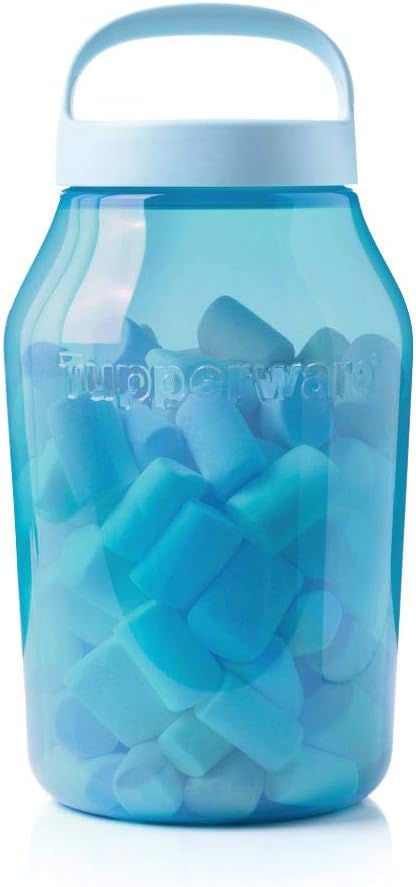 Tupperware Plastic Storage Jar - 3 liters, 1 piece, Blue