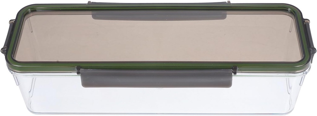 VOSAREA Dessert Storage Box Cake Carrier Lid for Refrigeration and Organization Bread and Snacks Food-grade Material for Freshness