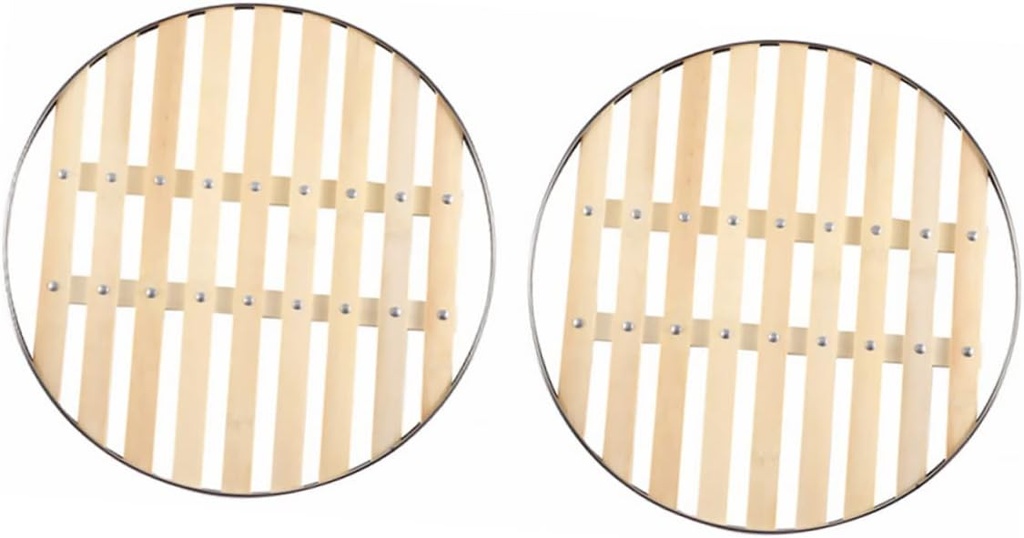 2pcs Bamboo Steaming Rack Food Steamer Holder for Cooking Steam Rack for Electric Rice Cooker Steamer Cookware