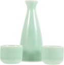 PRETYZOOM Japanese Sake Set Sake Cups Bottle Warmer Ceramic Saki Cups Japanese Tea and Service