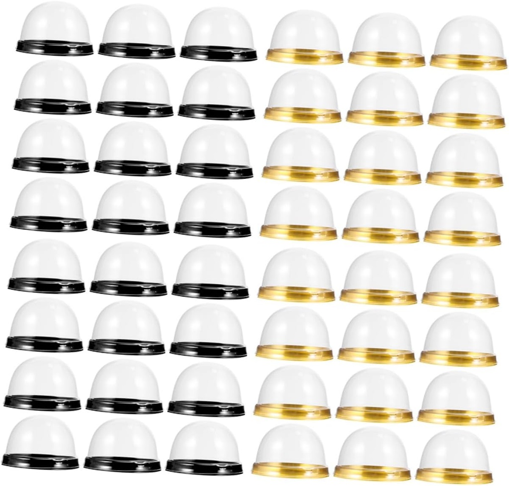 100pcs Single Dessert Boxes Cake Boxes for Mooncake Cupcakes Mousse Containers Multi-function Bakery Case