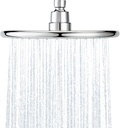BOPai 9 Inch Rainfall Shower Head - Air In Take Water Saving Rain Showerhead, Chrome