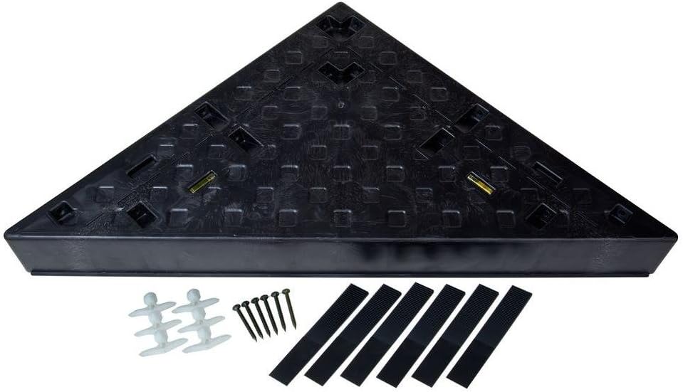 GOOF PROOF SHOWER KITS & FLOOR KITS (GPSS-3024 TRIANGLE SHOWER SEAT)