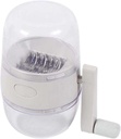 Nut per Mini Spice Grinder,Multipurpose Manual Portable Dried Fruit Crusher with Hand Crank Nut,Grinder Spice Mill for Pecans Nuts Spices Beans Walnuts - White