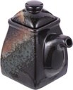 Alipis Ceramic Soy Sauce and Vinegar Dispenser Hand-painted Design Kitchen Storage Pot for Sushi Condiments and Table Use and Stylish Japanese Ceramic Container