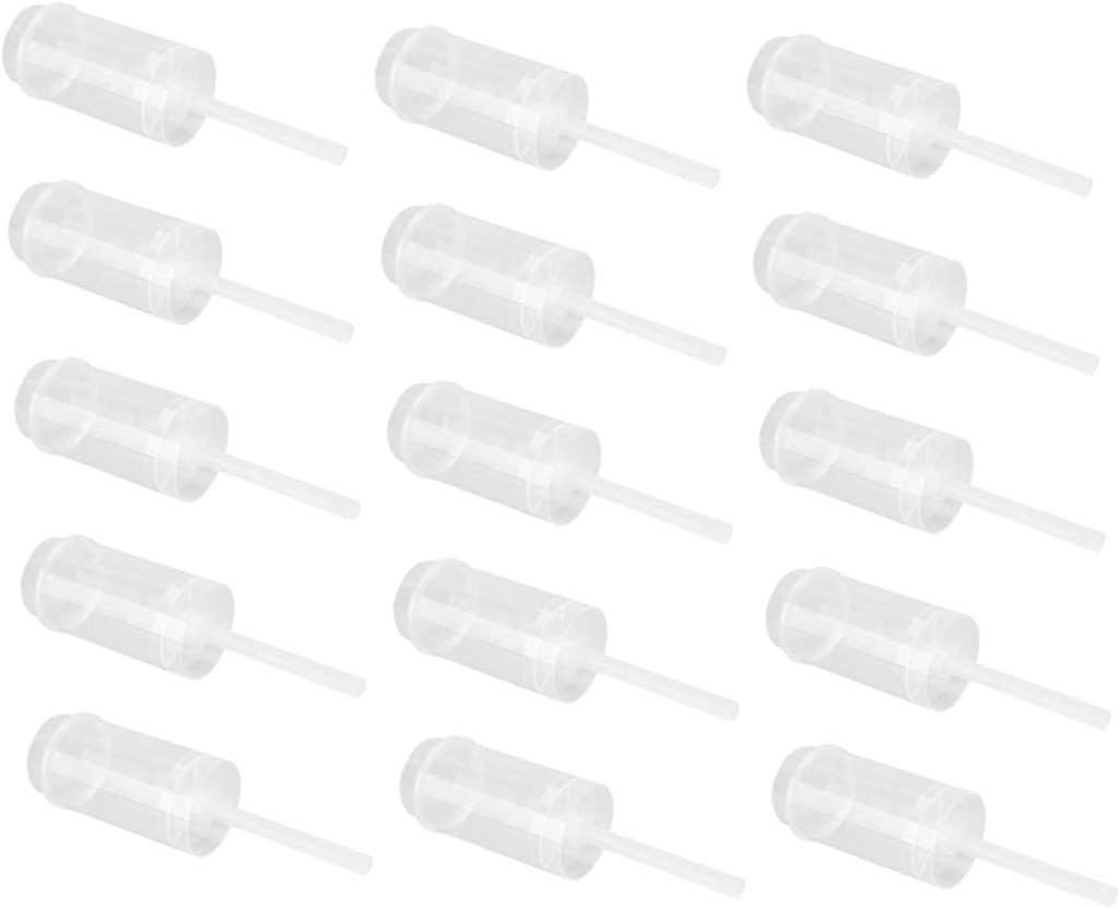 40pcs Push Cake Tubes Easy to Use Cake Holders Food Grade Push Pops Containers for Baking Ice Cream Jelly