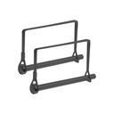 Teuleego 2 Pack 5/16 x 4 Inch Black Trailer Hitch Pin – Heavy Duty Steel Hitch Lock Pin for Towing Coupler, Quick Release PTO Locking Pin, Utility Drawbar Clip, Tractor Tow Hitch Hardware Pin