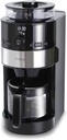 siroca Full Automatic Coffee Maker SC-C111-K-SS (Black & Stainless Steel Silver)【Japan Domestic genuine products】