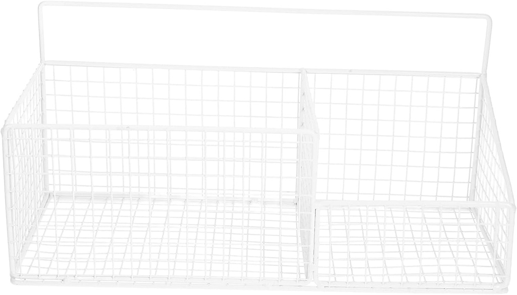 Alipis 1set Kitchen Hanging Storage Basket Organizer Wall-mounted Baskets for Bathroom and Kitchen Versatile Hanging Bins for Towels Shampoo and Essentials Design Capacity