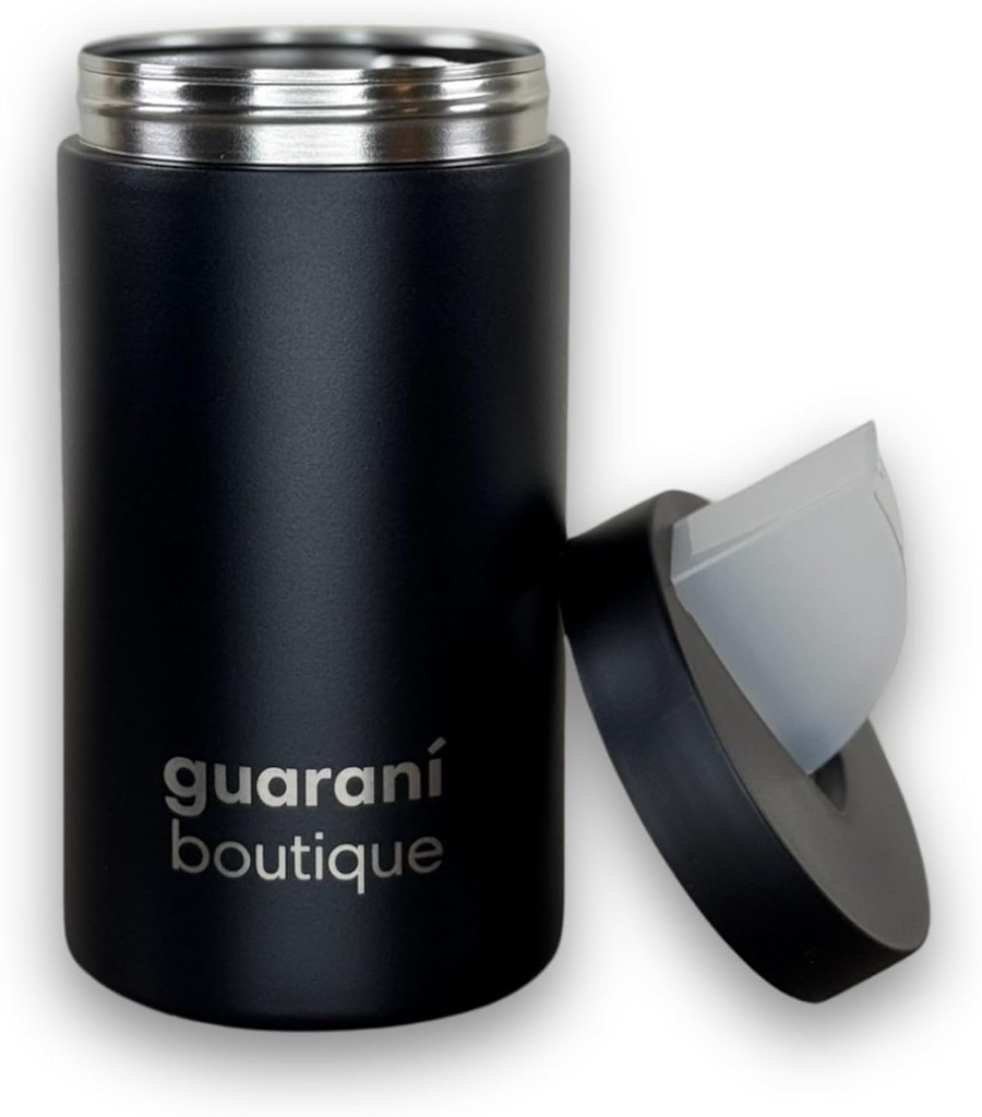 Yerbera – Yerba Mate Dispenser with Pouring Spout – Refillable 300g Tin – Durable Container