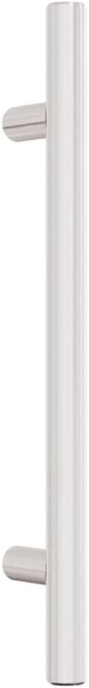 vidaXL Modern Stainless Steel Cabinet Handles Set of 20 with Brushed Finish for Kitchen and Bathroom Cupboards 5.1 in Hole Spacing Durable Elegant Hardware Handle Door Drawer Furniture T Bar