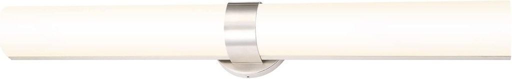 Ultralux 38 Inch Classic LED Wall Vanity Light for Bathroom – 28W, 3000K Damp Location Approved Bathroom Lights Over Mirror, Bright 1600 Lumens Brushed Nickel Finish Wall Mount TRIAC Dimmable