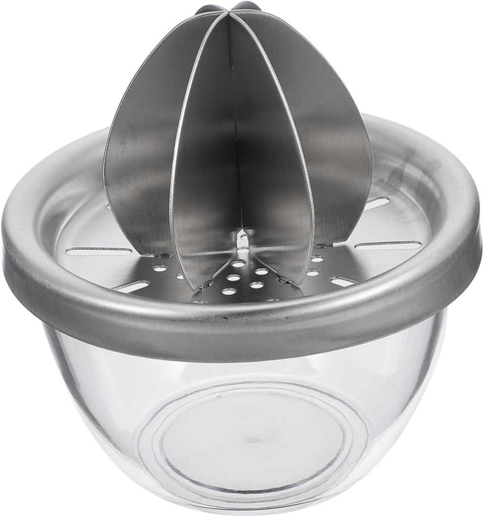 1pc Stainless Steel Lemon Squeezer Manual Juice Maker Portable Fruit Juicer Multifunctional Juicer Machines for Kitchen for Rvs and Studios