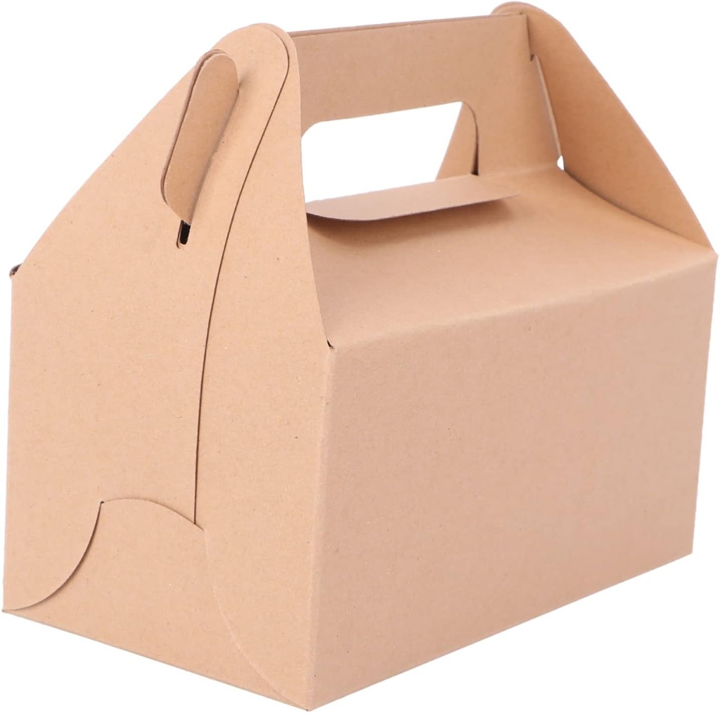 Gatuida 12pcs Food-grade Cake Boxes for Bakery Packaging for Weddings Birthdays Christmas Parties Easy to Use and Carry Beautiful Dessert Organizers