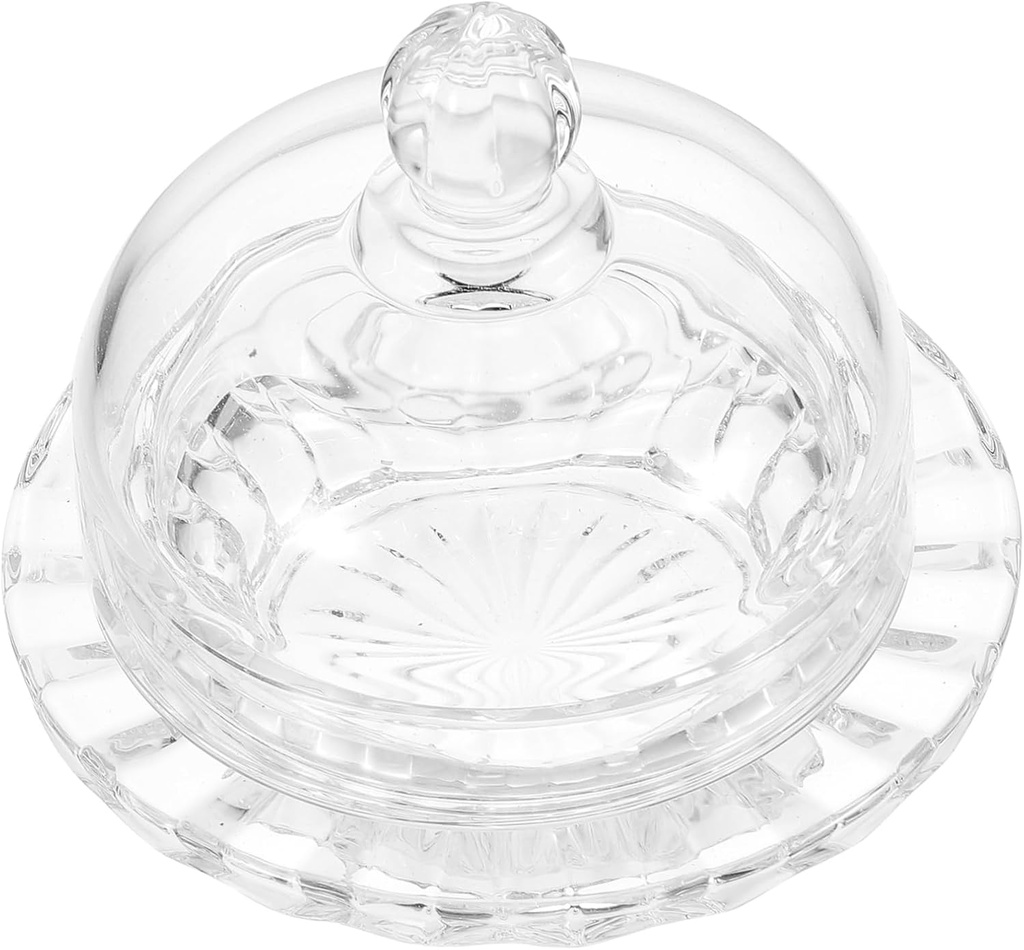 Candy Jars Lids Glass Food Jar for Cookies Grains Jam Elegant Storage for Kitchen