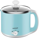 Brentwood HP-3016BL Electric hot Pot, standard, Blue