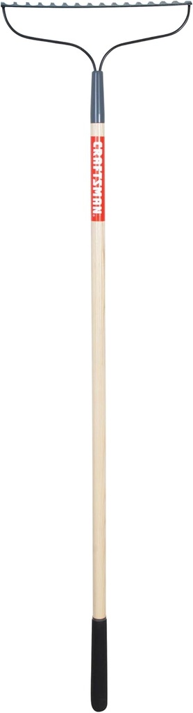 Craftsman Wood Handle Garden Rake