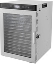 Commercial Food-Dehydrator Machine 14 Trays 800W Fruit Dehydrator Meat Dryer 95-194℉ Temperature Control 24H Large Food Dryer for Beef (14 Trays)