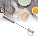 Stainless Steel Egg Beater, Multifunctional Household Mixer, Hand Mixer for Mixing, Whisking, Stirring, Can Be Used in Home Kitchens, Restaurants and Shops