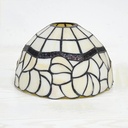 Tiffany Lamp Shade Replacement 8 Inch Stained Glass Lily Flowers Lampshade 1-5/8-Inch Fitter Opening Only for Pendant Lamps Wall Light Ceiling Light Chandeliers Floor Lamp Table Lamp